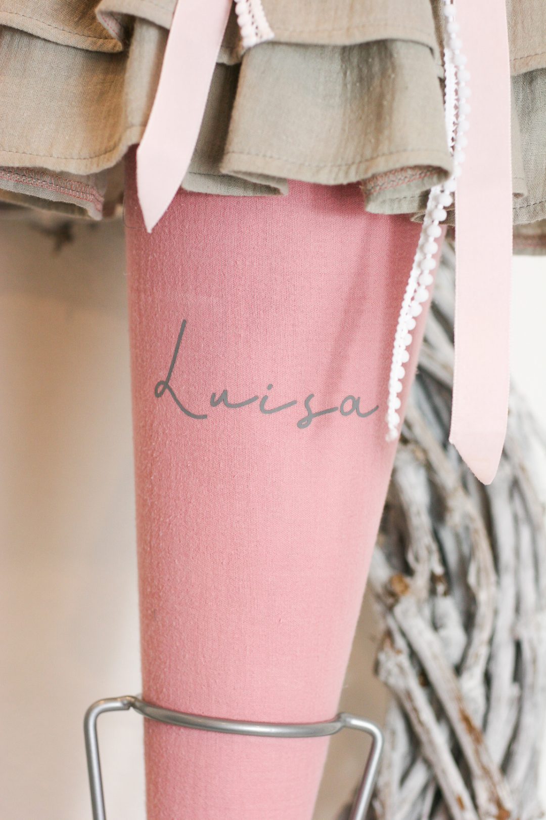 Musselin Schultüte Luisa