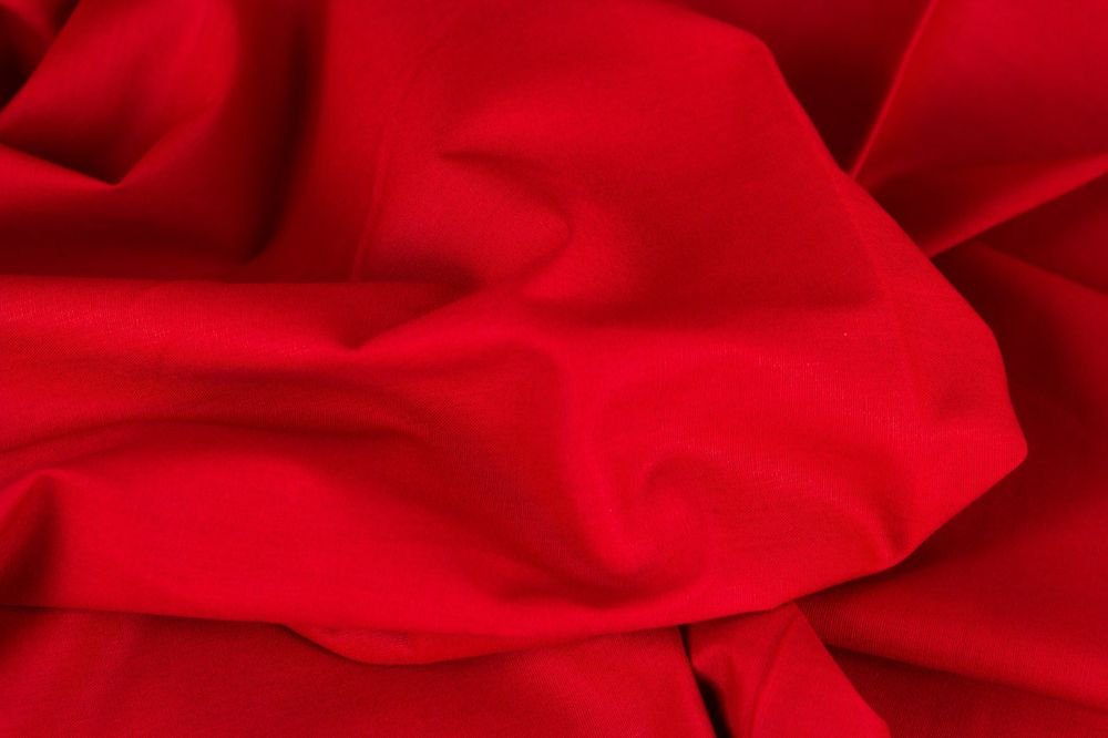 Baumwollstoff rot Baumwollstoff rot