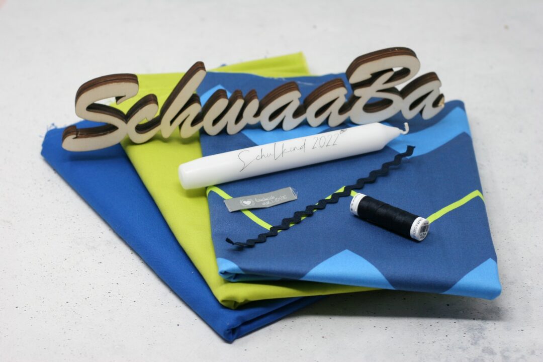 1 Schultüten Nähset FallrückziehBär zum Ranzen von Ergobag all-inclusive