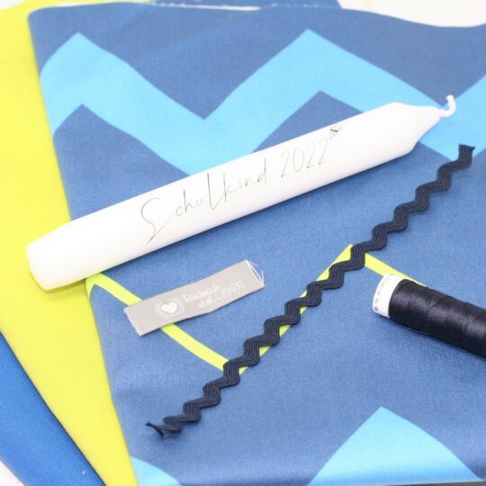 Fallrückziehbär ergobag zuckertuete naehen
