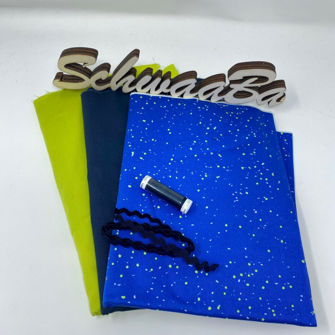 1 Schultüten Nähset Blue Space zum Ranzen von Scout all-inclusive