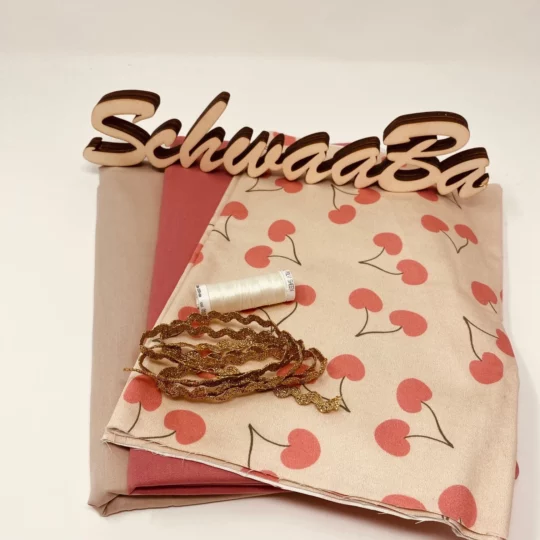 1 Schultüten Nähset Cherry Pompon zum Ranzen von Jeune Premier all-inclusive