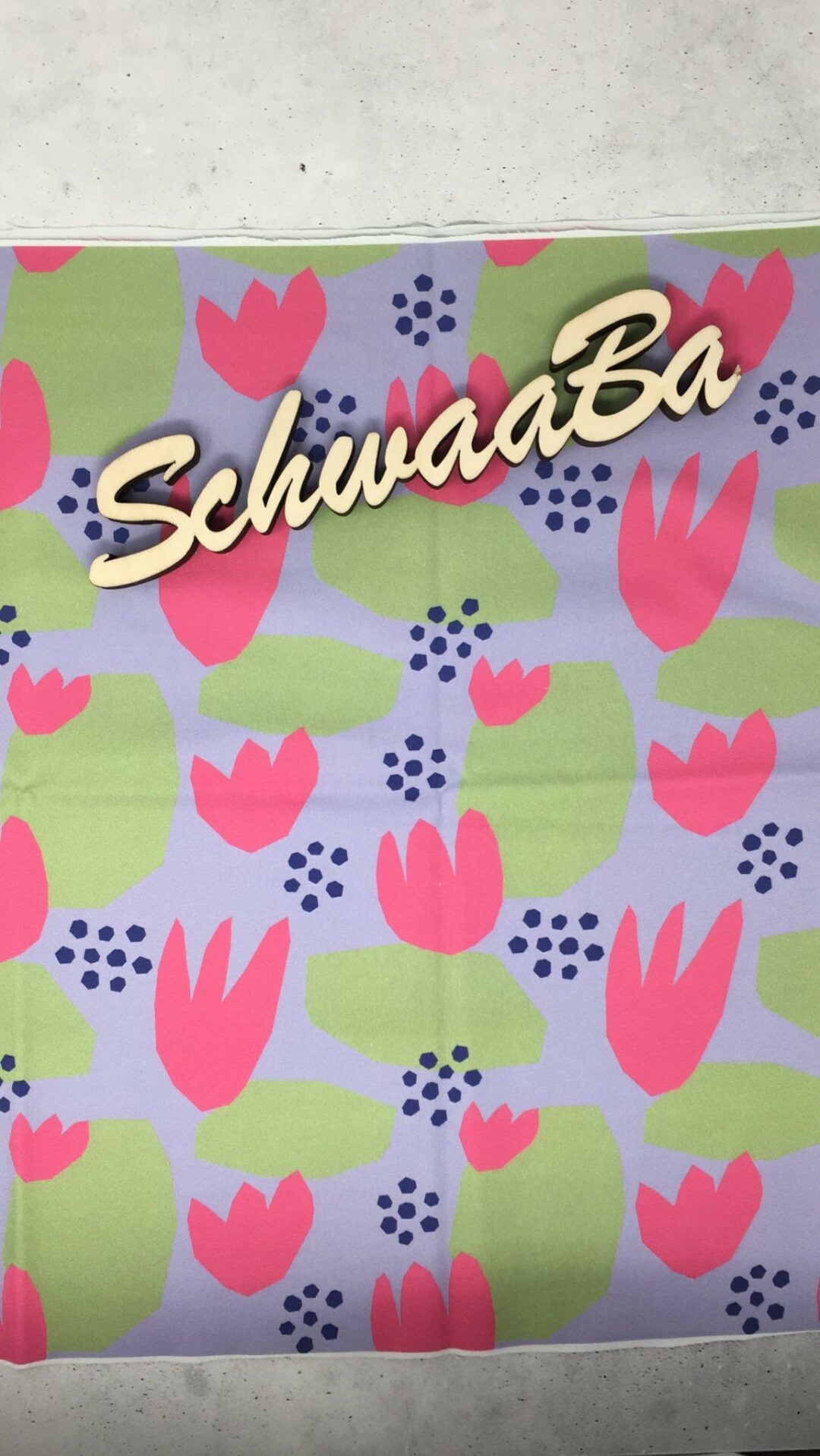 Schultüten Stoff Blütenzaubär